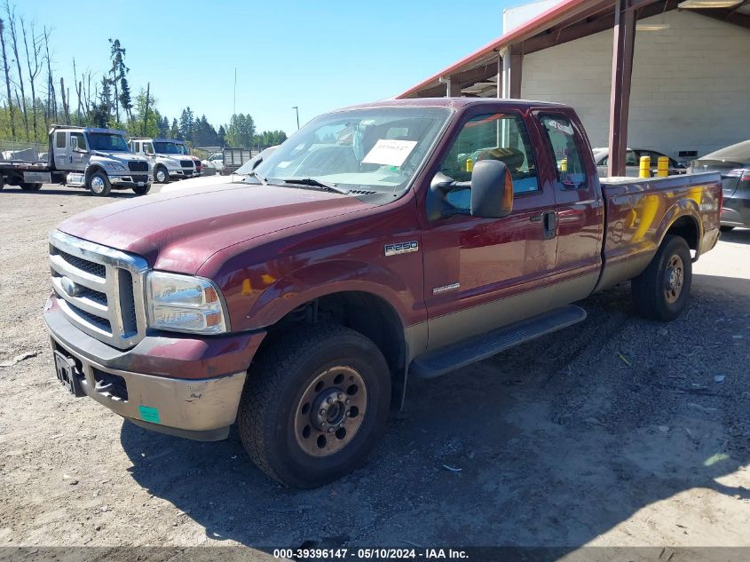 2005 Ford F-250 Lariat/Xl/Xlt VIN: 1FTSX21PX5EA26921 Lot: 39396147