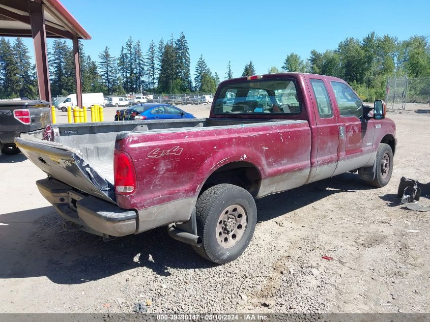 2005 Ford F-250 Lariat/Xl/Xlt VIN: 1FTSX21PX5EA26921 Lot: 39396147