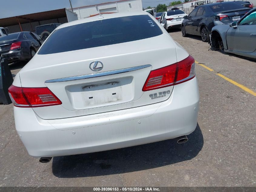 2011 Lexus Es 350 VIN: JTHBK1EG0B2426470 Lot: 39396153