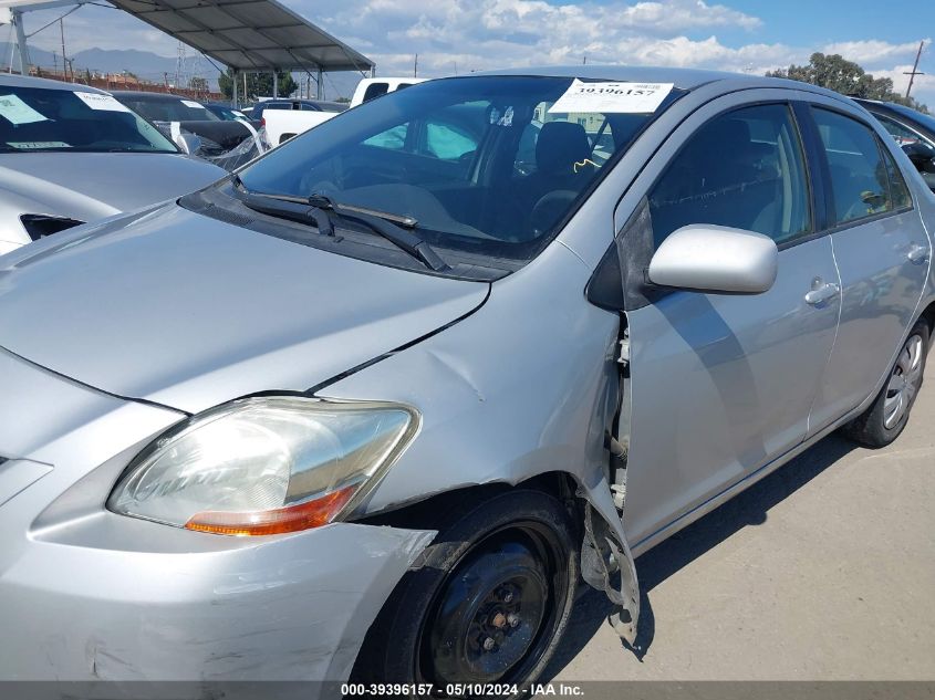 2008 Toyota Yaris VIN: JTDBT903981215087 Lot: 39396157