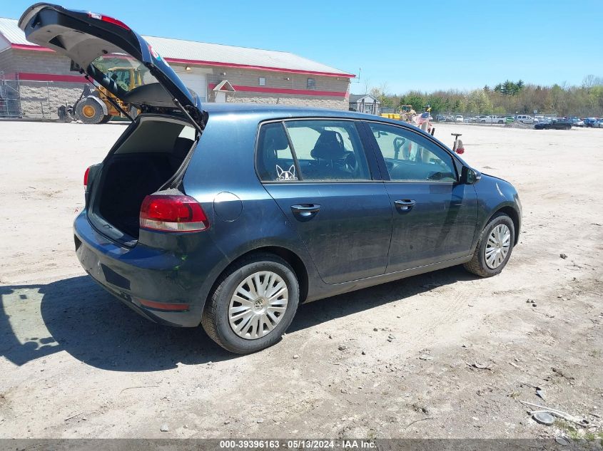 2011 Volkswagen Golf 2.5L 4-Door VIN: WVWDB7AJ7BW047294 Lot: 39396163