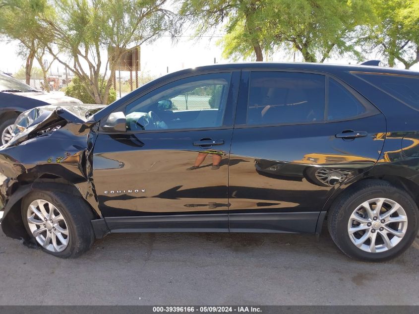 2018 Chevrolet Equinox Ls VIN: 2GNAXHEV0J6188294 Lot: 39396166