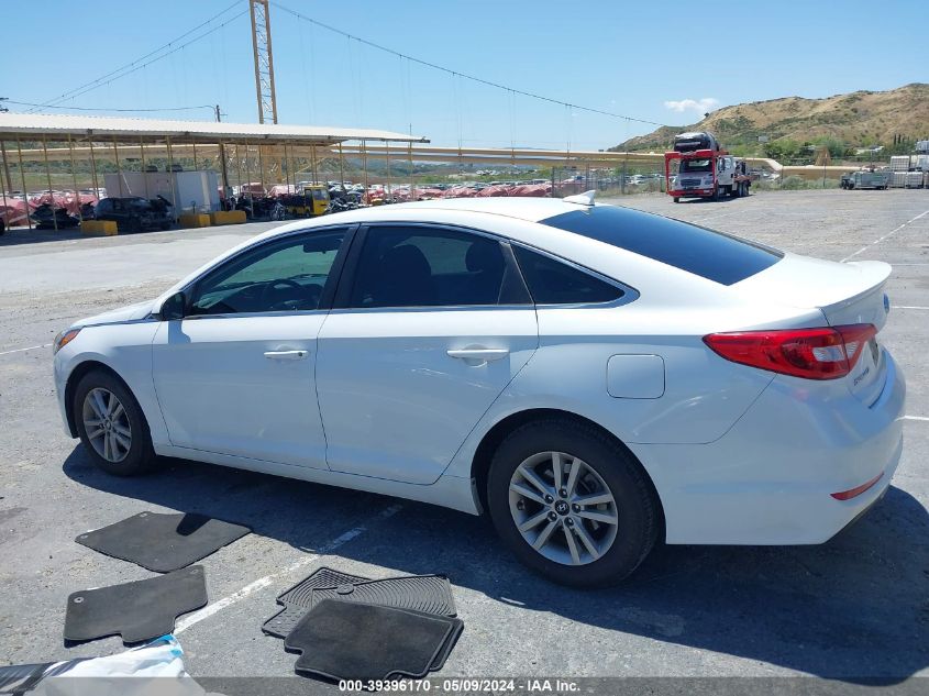 2017 Hyundai Sonata VIN: 5NPE24AF5HH441695 Lot: 39396170