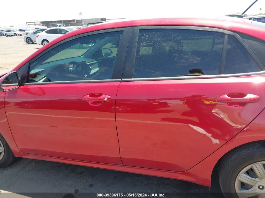 2022 Kia Rio S VIN: 3KPA24AD6NE478817 Lot: 39396175