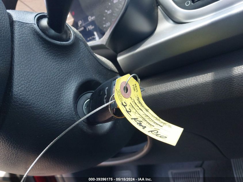 2022 Kia Rio S VIN: 3KPA24AD6NE478817 Lot: 39396175