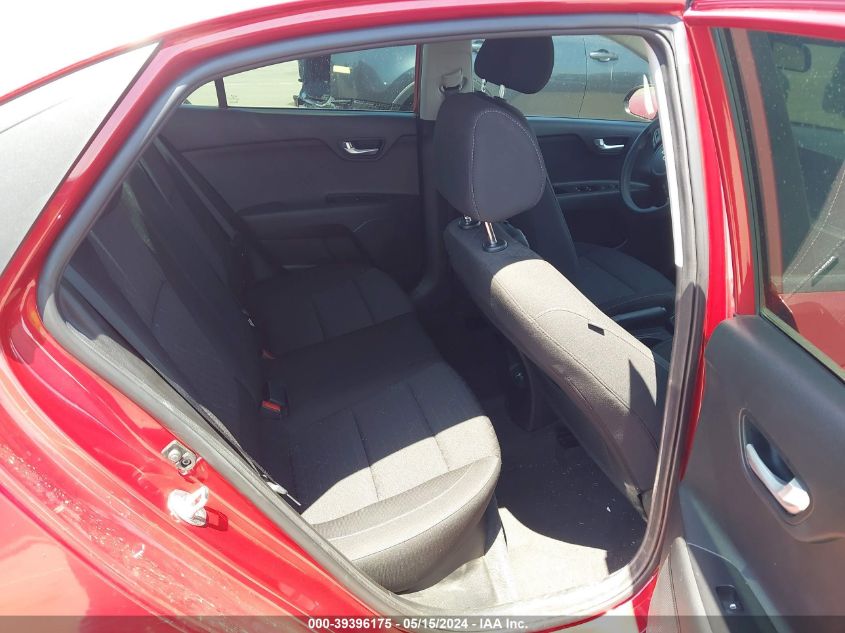 2022 Kia Rio S VIN: 3KPA24AD6NE478817 Lot: 39396175