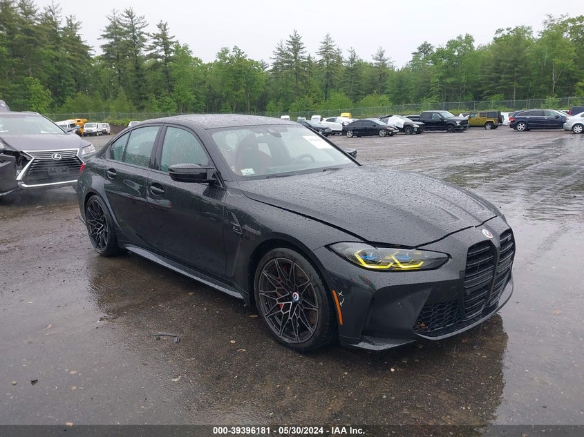 2023 BMW M3 Competition xDrive VIN: WBS43AY02PFN33910 Lot: 39396181