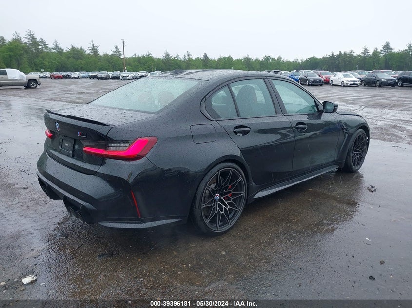 2023 BMW M3 Competition xDrive VIN: WBS43AY02PFN33910 Lot: 39396181