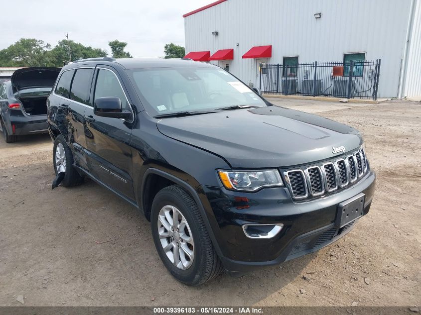 2021 Jeep Grand Cherokee Laredo X 4X2 VIN: 1C4RJEAGXMC740222 Lot: 39396183