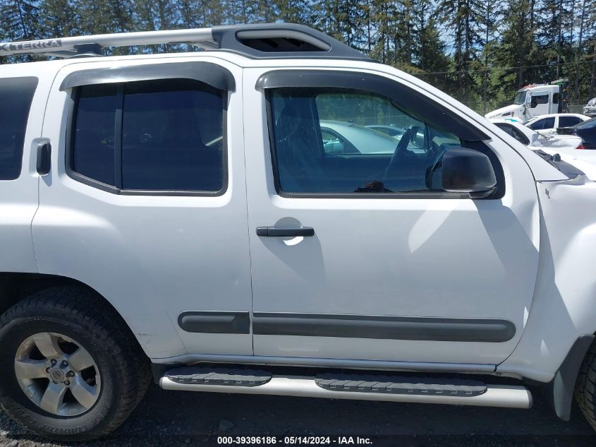 2012 Nissan Xterra S VIN: 5N1AN0NW4CC508571 Lot: 39396186