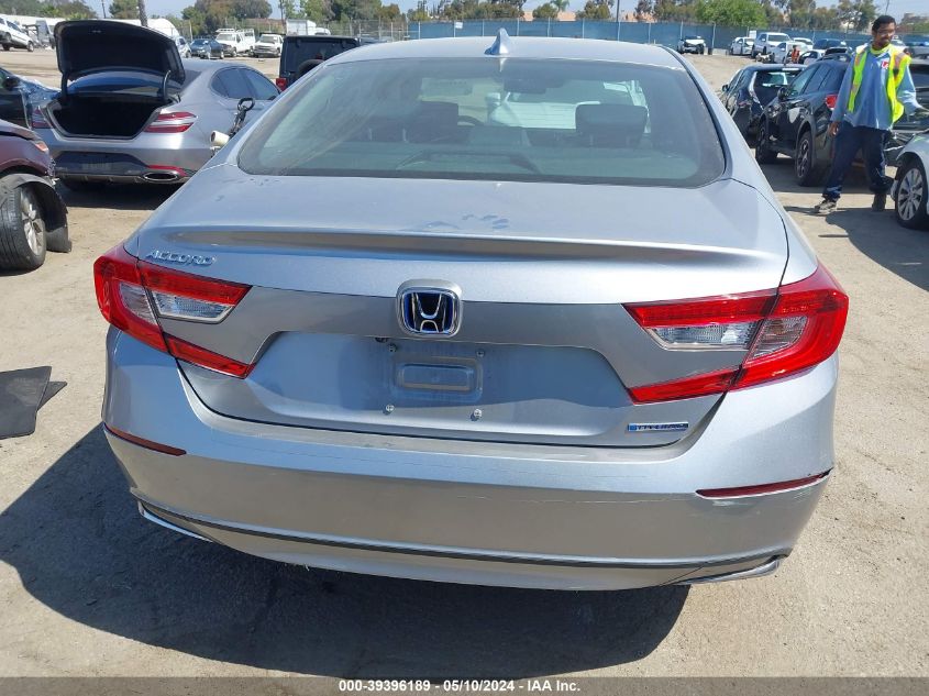 2021 Honda Accord Hybrid VIN: 1HGCV3F10MA002820 Lot: 39396189