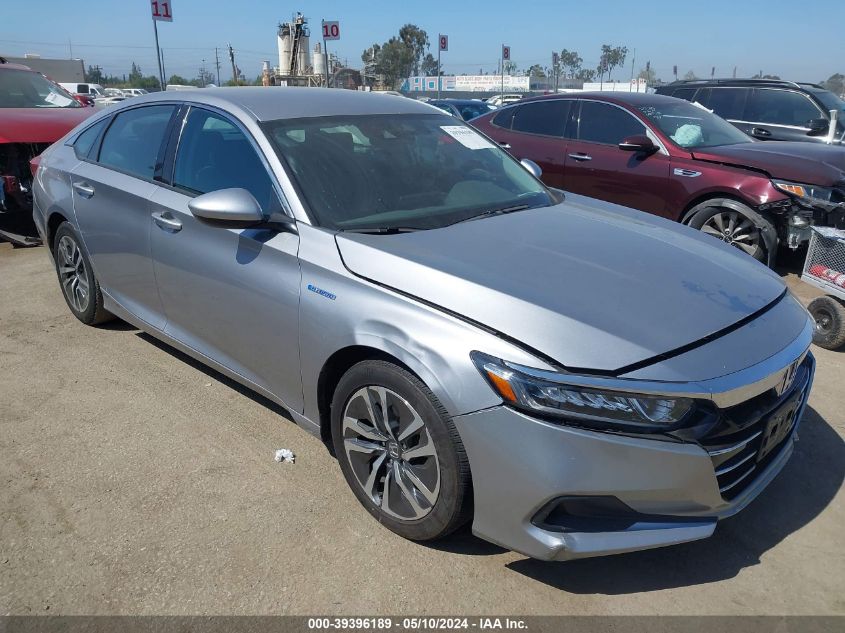 2021 Honda Accord Hybrid VIN: 1HGCV3F10MA002820 Lot: 39396189