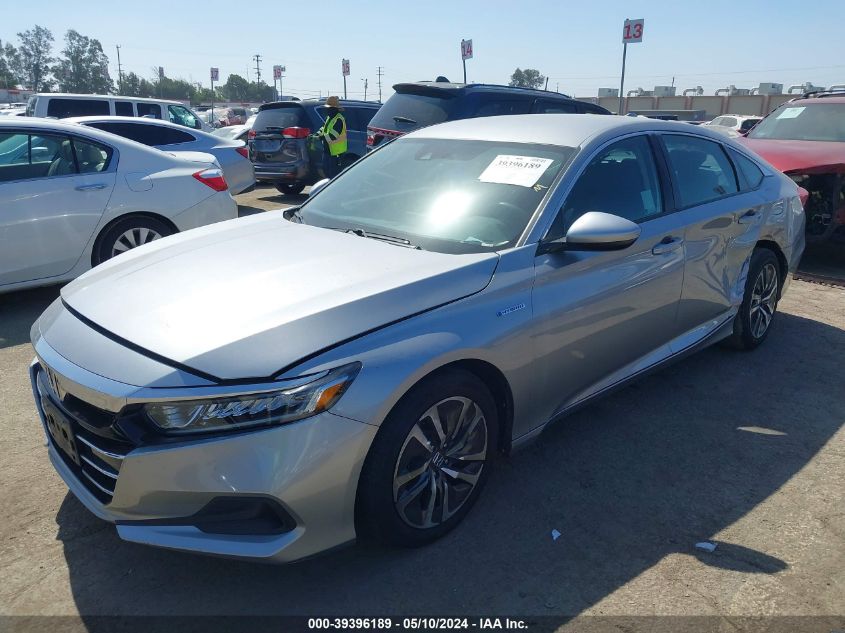 2021 Honda Accord Hybrid VIN: 1HGCV3F10MA002820 Lot: 39396189