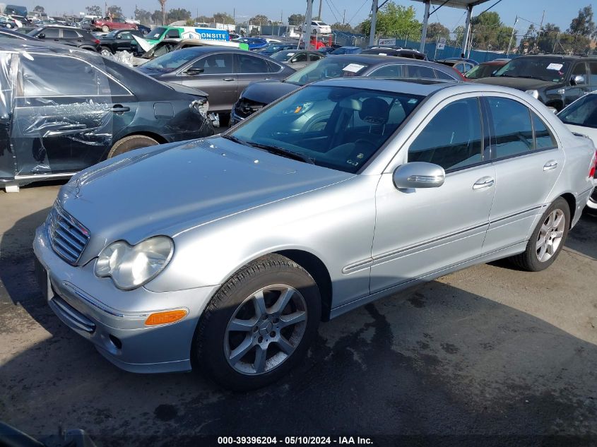 2007 Mercedes-Benz C 280 Luxury VIN: WDBRF54H97F853571 Lot: 39396204