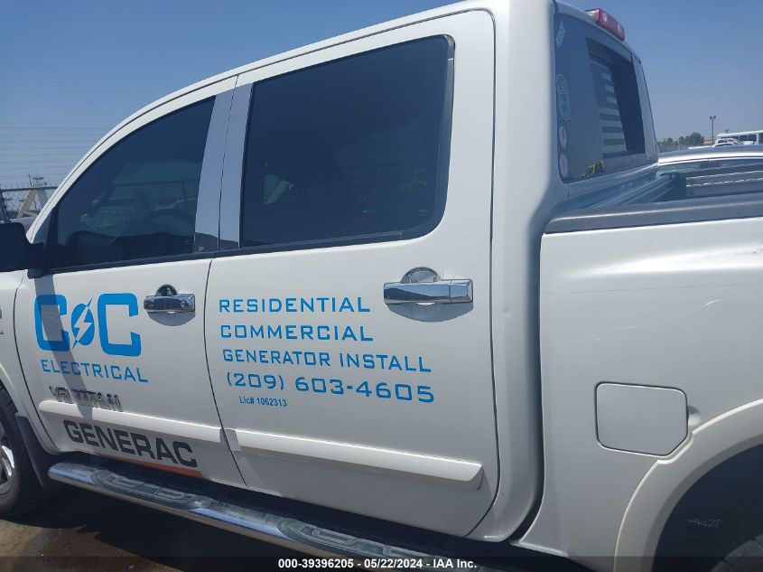 2013 Nissan Titan Sl VIN: 1N6BA0EC1DN302704 Lot: 39396205