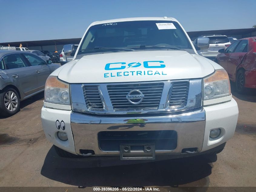 2013 Nissan Titan Sl VIN: 1N6BA0EC1DN302704 Lot: 39396205