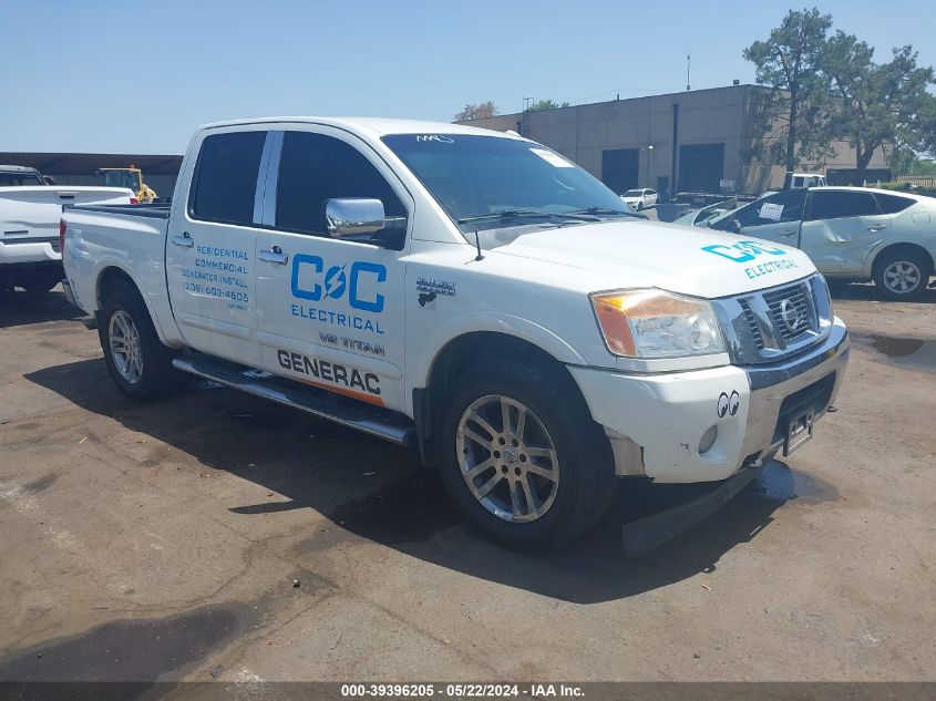 2013 Nissan Titan Sl VIN: 1N6BA0EC1DN302704 Lot: 39396205