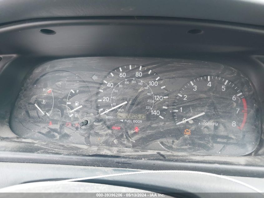 2000 Toyota Camry Le V6 VIN: 4T1BF22K5YU093017 Lot: 39396206