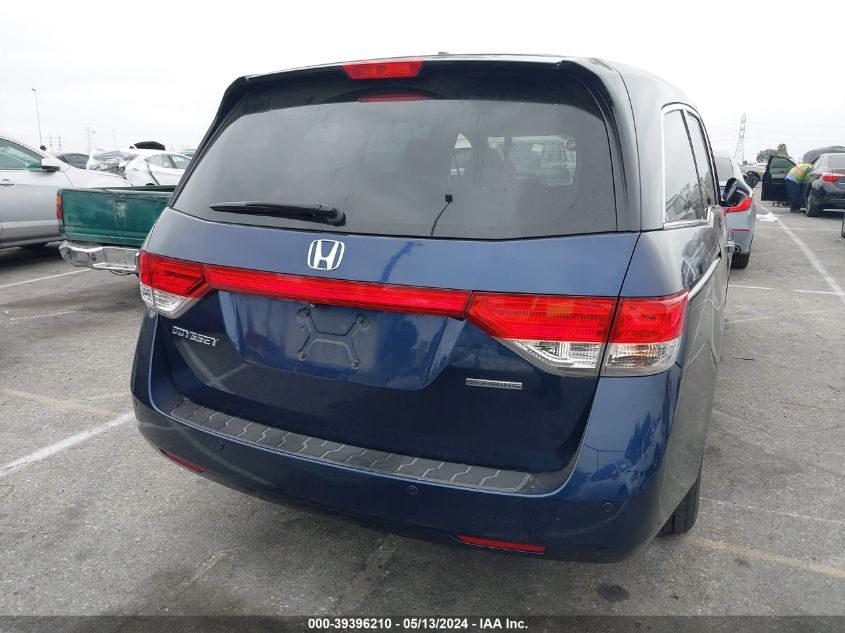 2015 Honda Odyssey Touring/Touring Elite VIN: 5FNRL5H92FB079048 Lot: 39396210