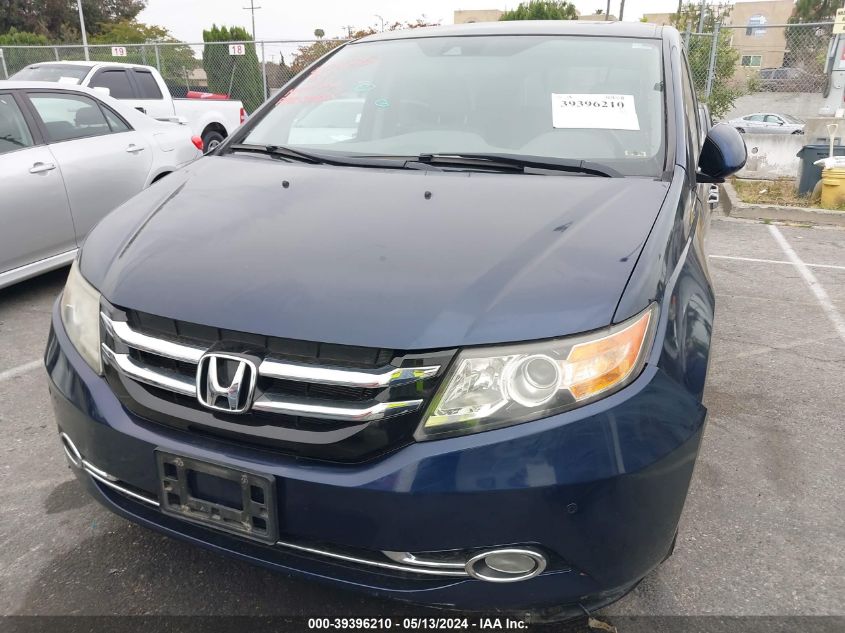 2015 Honda Odyssey Touring/Touring Elite VIN: 5FNRL5H92FB079048 Lot: 39396210