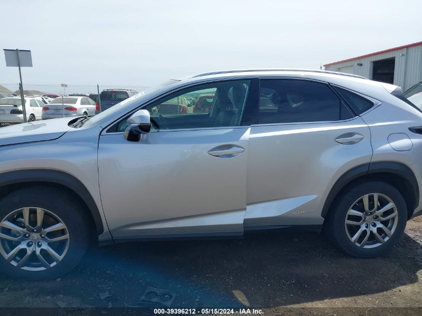 2016 Lexus Nx 300H VIN: JTJBJRBZ6G2030380 Lot: 39396212