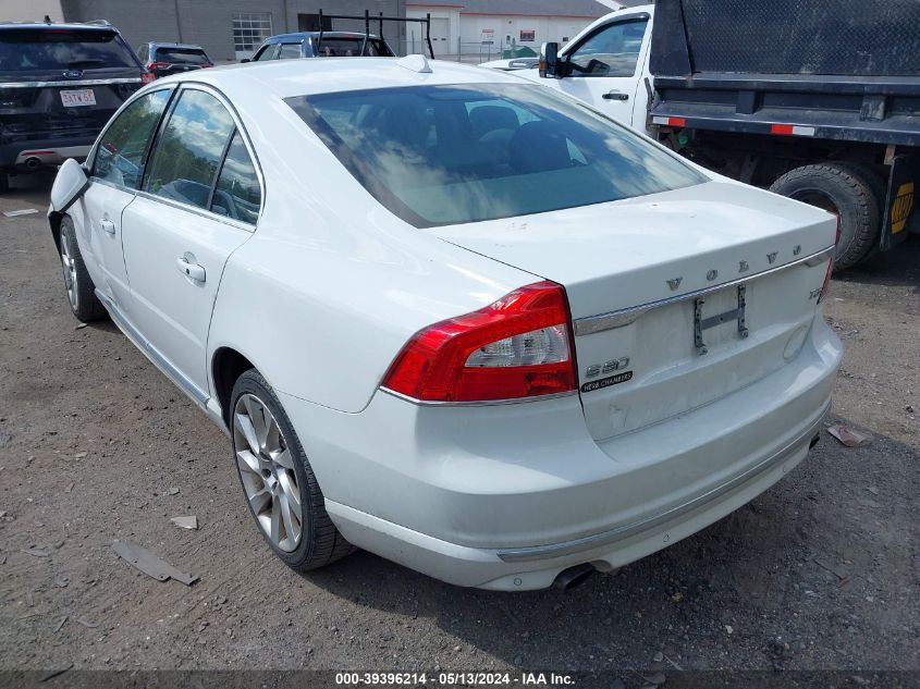 2016 Volvo S80 T5 Drive-E VIN: YV140MAK7G1197157 Lot: 39396214