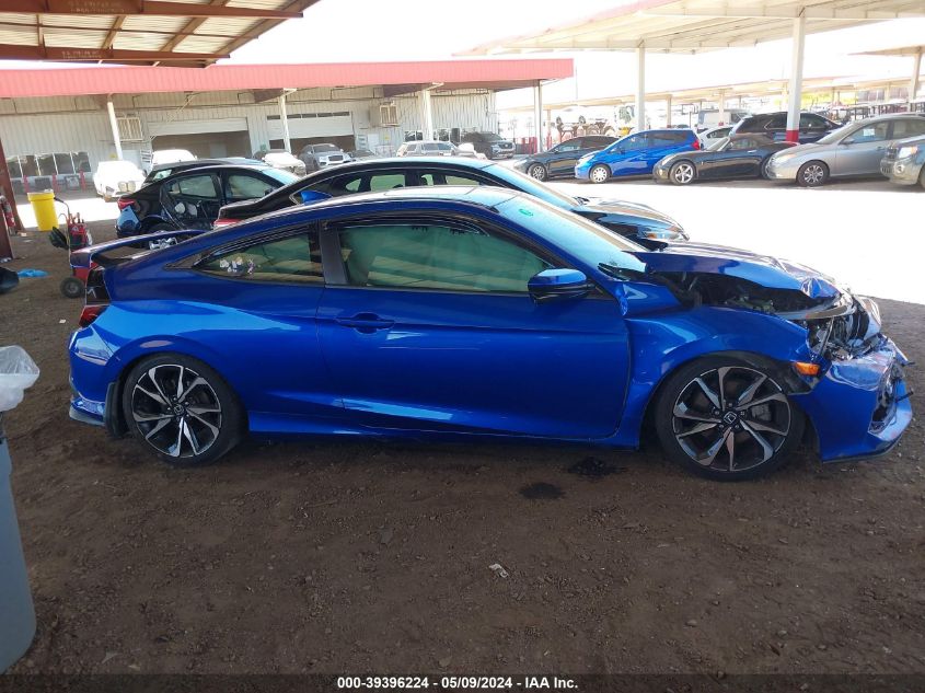 2018 Honda Civic Si VIN: 2HGFC3A59JH752694 Lot: 39396224