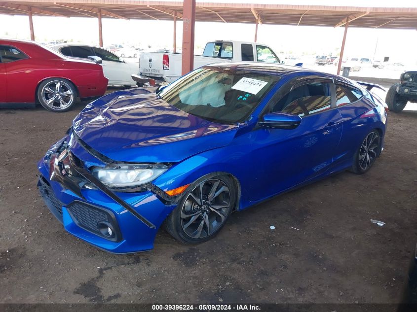 2018 Honda Civic Si VIN: 2HGFC3A59JH752694 Lot: 39396224