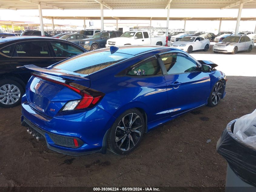 2018 Honda Civic Si VIN: 2HGFC3A59JH752694 Lot: 39396224