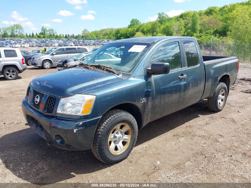 2004 Nissan Titan Xe VIN: 1N6AA06B04N511286 Lot: 39396230