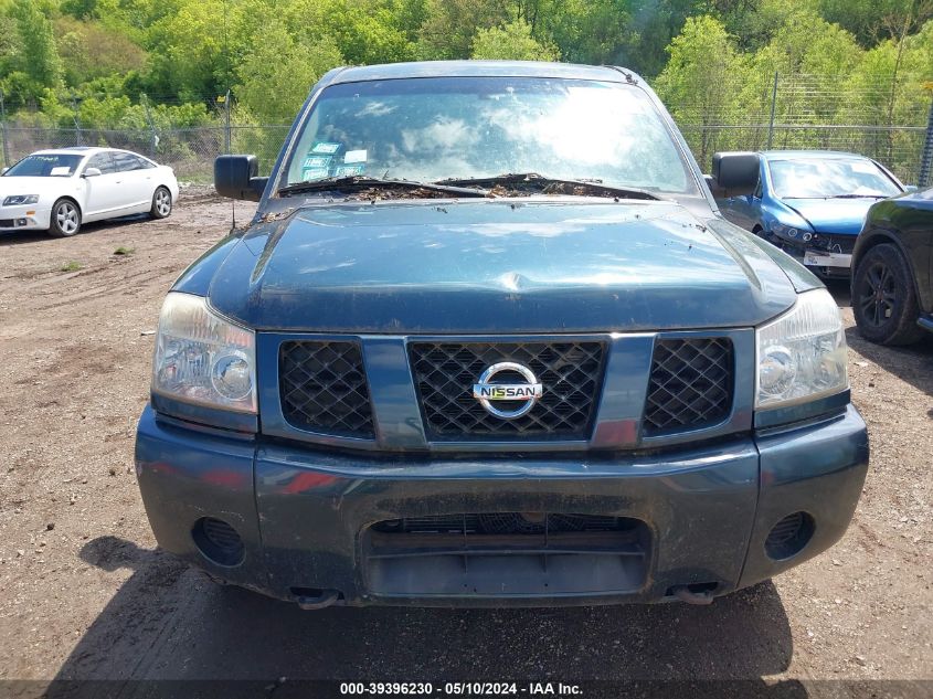 2004 Nissan Titan Xe VIN: 1N6AA06B04N511286 Lot: 39396230