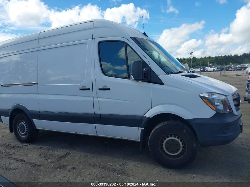 2018 Mercedes-Benz Sprinter 2500 Standard Roof V6 VIN: WD3PE7CD7JP617485 Lot: 39396232