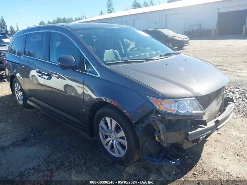 2015 Honda Odyssey Ex-L VIN: 5FNRL5H67FB017862 Lot: 39396240