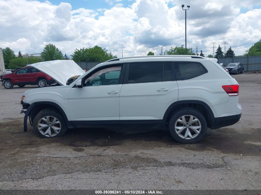 2018 Volkswagen Atlas 3.6L V6 Se VIN: 1V2KR2CA1JC566584 Lot: 39396241