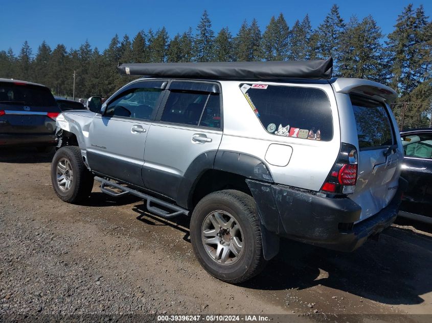 2003 Toyota 4Runner Sr5 Sport V8 VIN: JTEBT14R630001703 Lot: 39396247