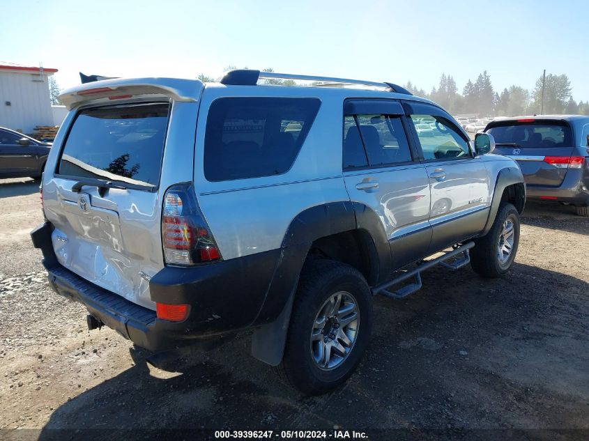 2003 Toyota 4Runner Sr5 Sport V8 VIN: JTEBT14R630001703 Lot: 39396247