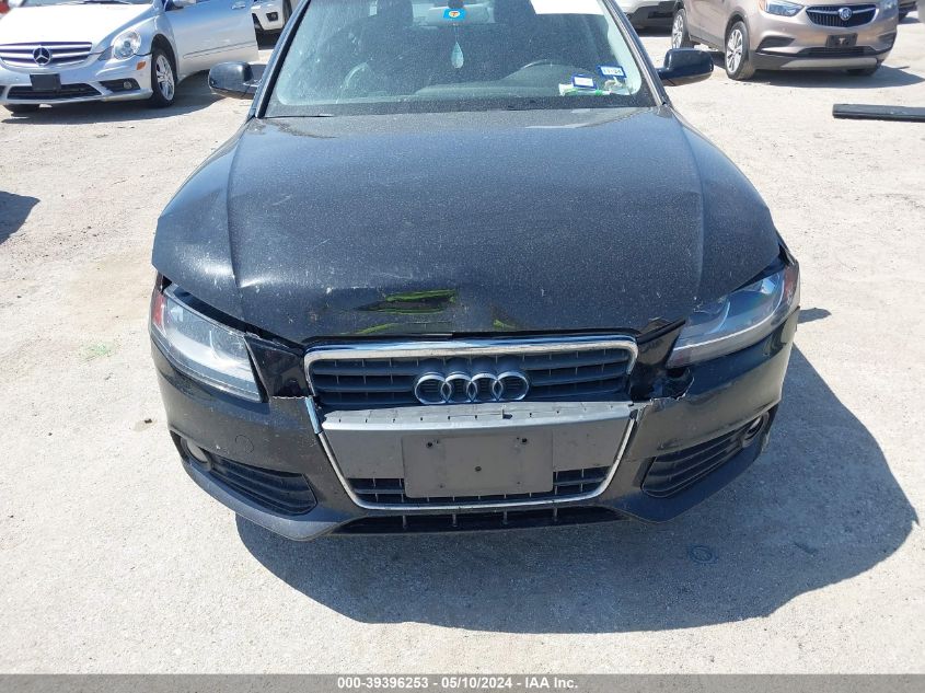 2012 Audi A4 2.0T Premium VIN: WAUAFAFL1CN008784 Lot: 39396253