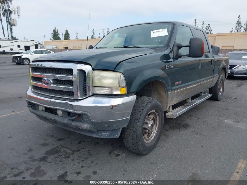 2003 Ford F-250 VIN: 1FTNW21P43ED51352 Lot: 39396255