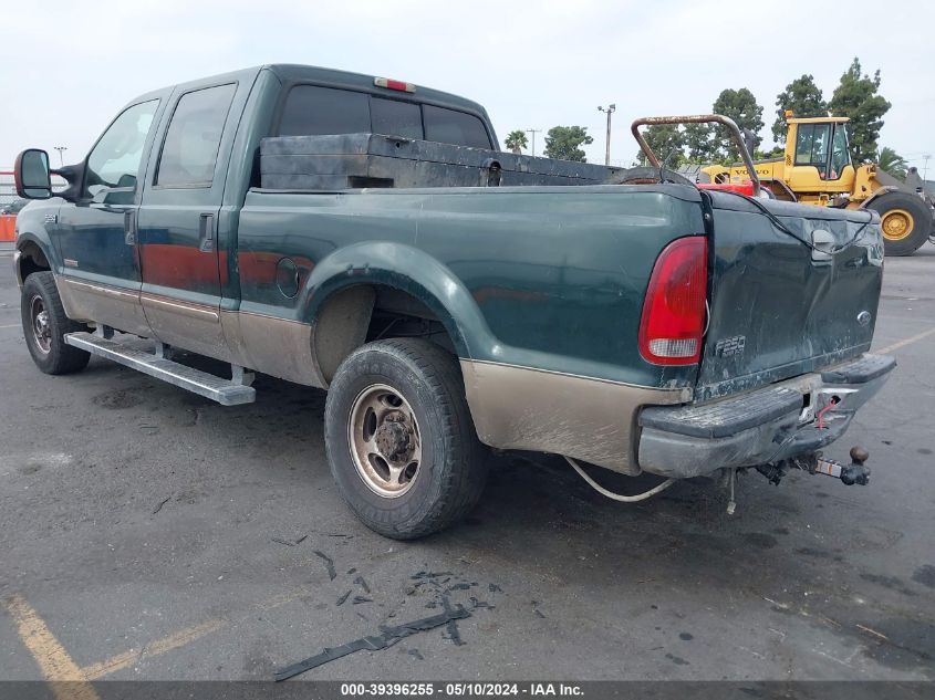 2003 Ford F-250 VIN: 1FTNW21P43ED51352 Lot: 39396255