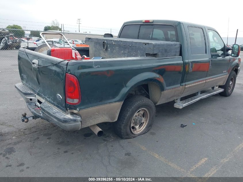 2003 Ford F-250 VIN: 1FTNW21P43ED51352 Lot: 39396255