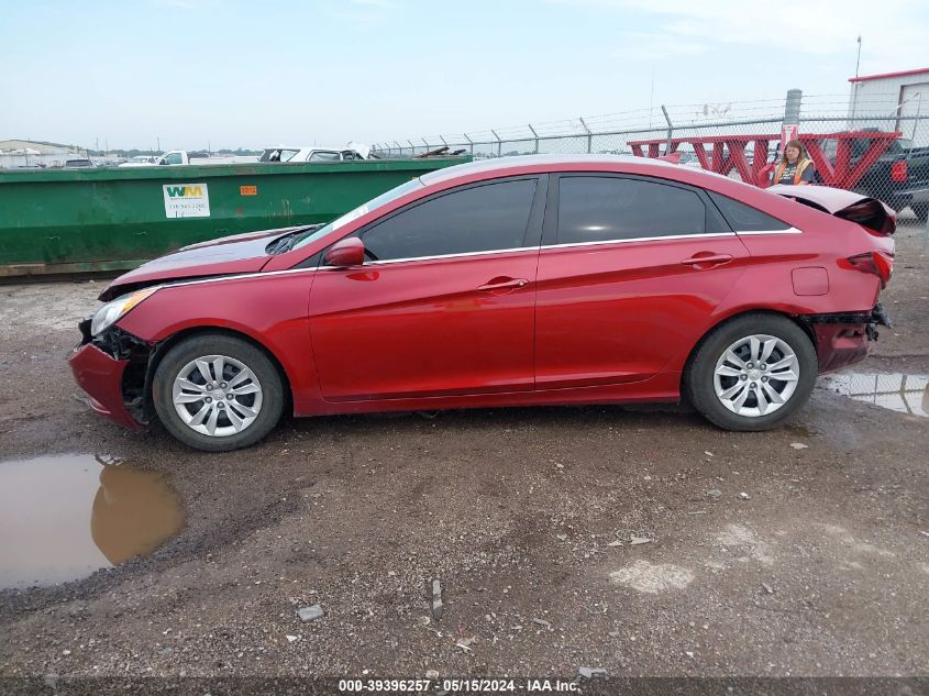 2012 Hyundai Sonata Gls VIN: 5NPEB4AC9CH325916 Lot: 39396257