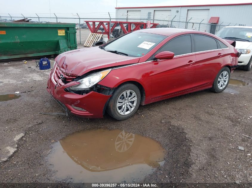 2012 Hyundai Sonata Gls VIN: 5NPEB4AC9CH325916 Lot: 39396257