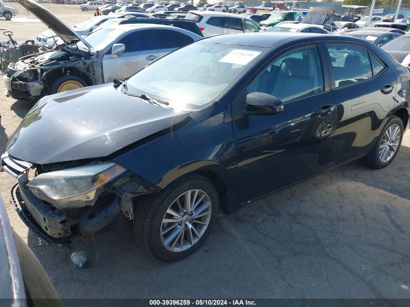 2015 Toyota Corolla Le Plus VIN: 5YFBURHE8FP331554 Lot: 39396259