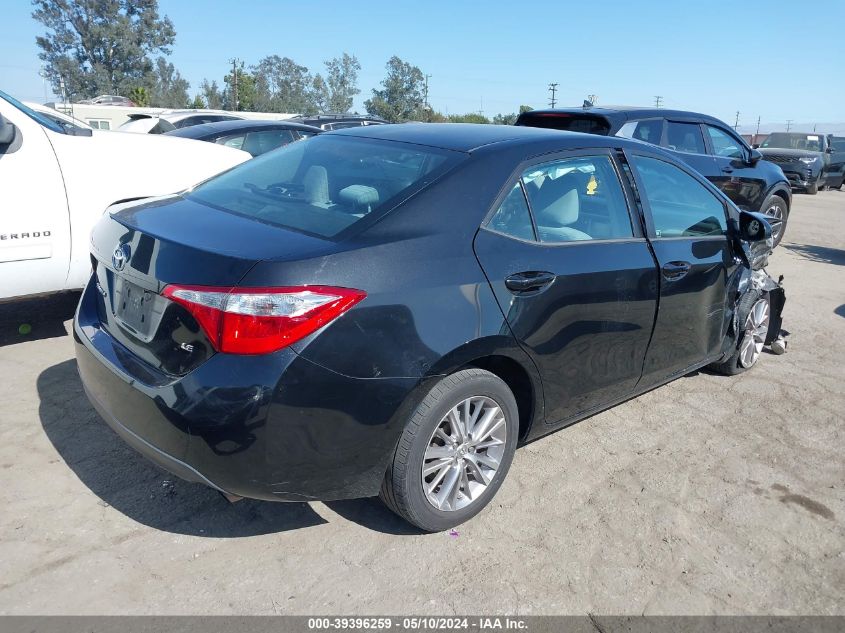 2015 Toyota Corolla Le Plus VIN: 5YFBURHE8FP331554 Lot: 39396259