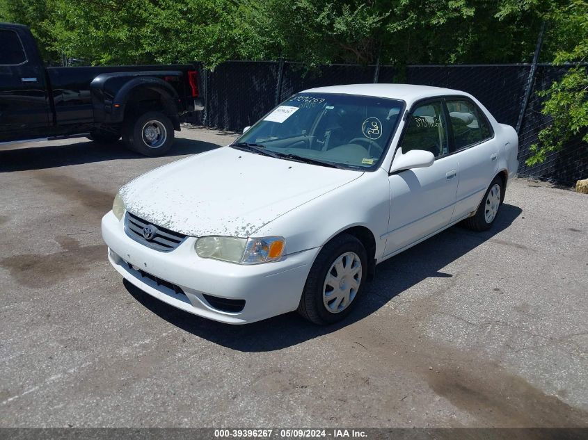 2001 Toyota Corolla Le VIN: 1NXBR12E11Z557101 Lot: 39396267