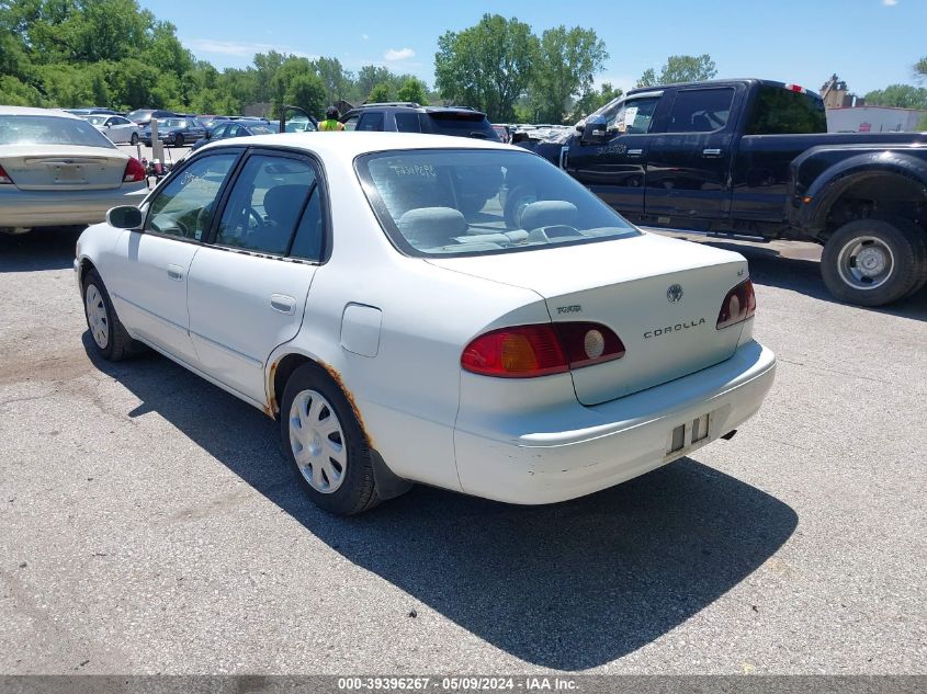 2001 Toyota Corolla Le VIN: 1NXBR12E11Z557101 Lot: 39396267