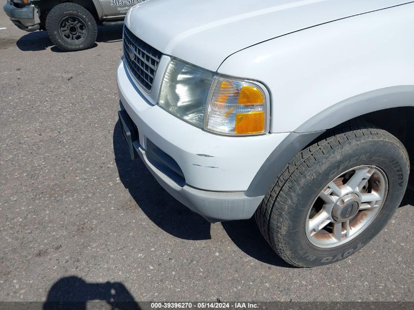 2002 Ford Explorer Xlt VIN: 1FMDU63W22UB35660 Lot: 39396270