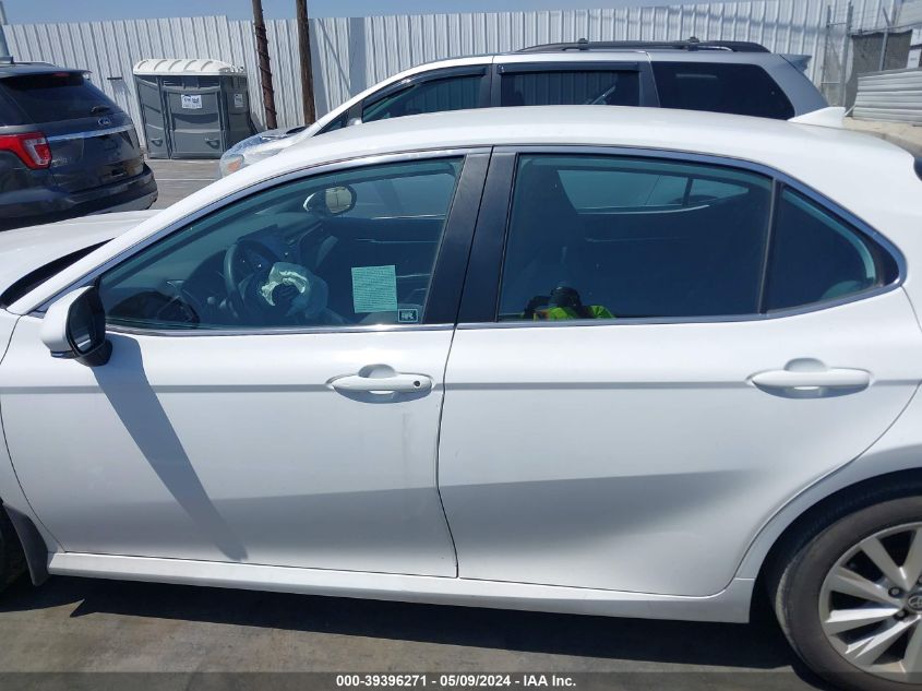 2022 Toyota Camry Le VIN: 4T1R11AK3NU708071 Lot: 39396271