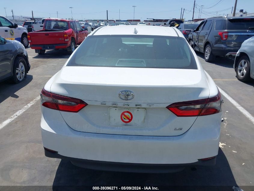 2022 Toyota Camry Le VIN: 4T1R11AK3NU708071 Lot: 39396271