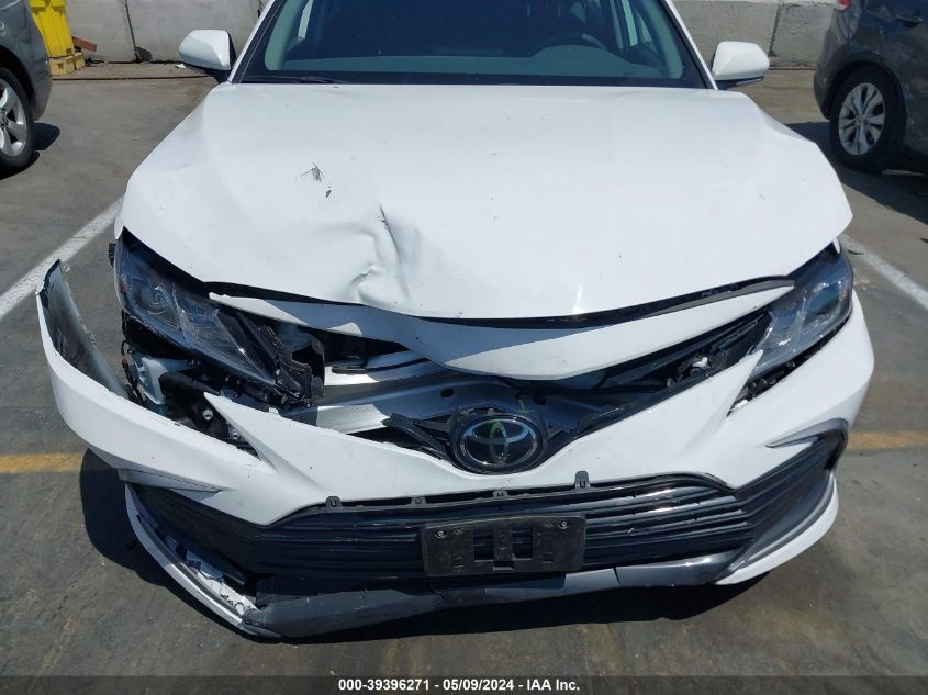 2022 Toyota Camry Le VIN: 4T1R11AK3NU708071 Lot: 39396271